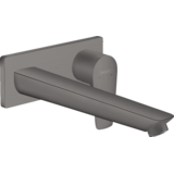 Змішувач настінний для умивальника Hansgrohe Talis E 225 мм, чорний матовий хром (71734340)