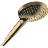 Ручной душ Hansgrohe Raindance Select S PowderRain 120 3jet P, Polished Gold Optic (26014990)