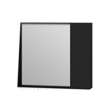 Зеркало со шкафчиком Ювента Manhattan MnhMC-80 чёрное